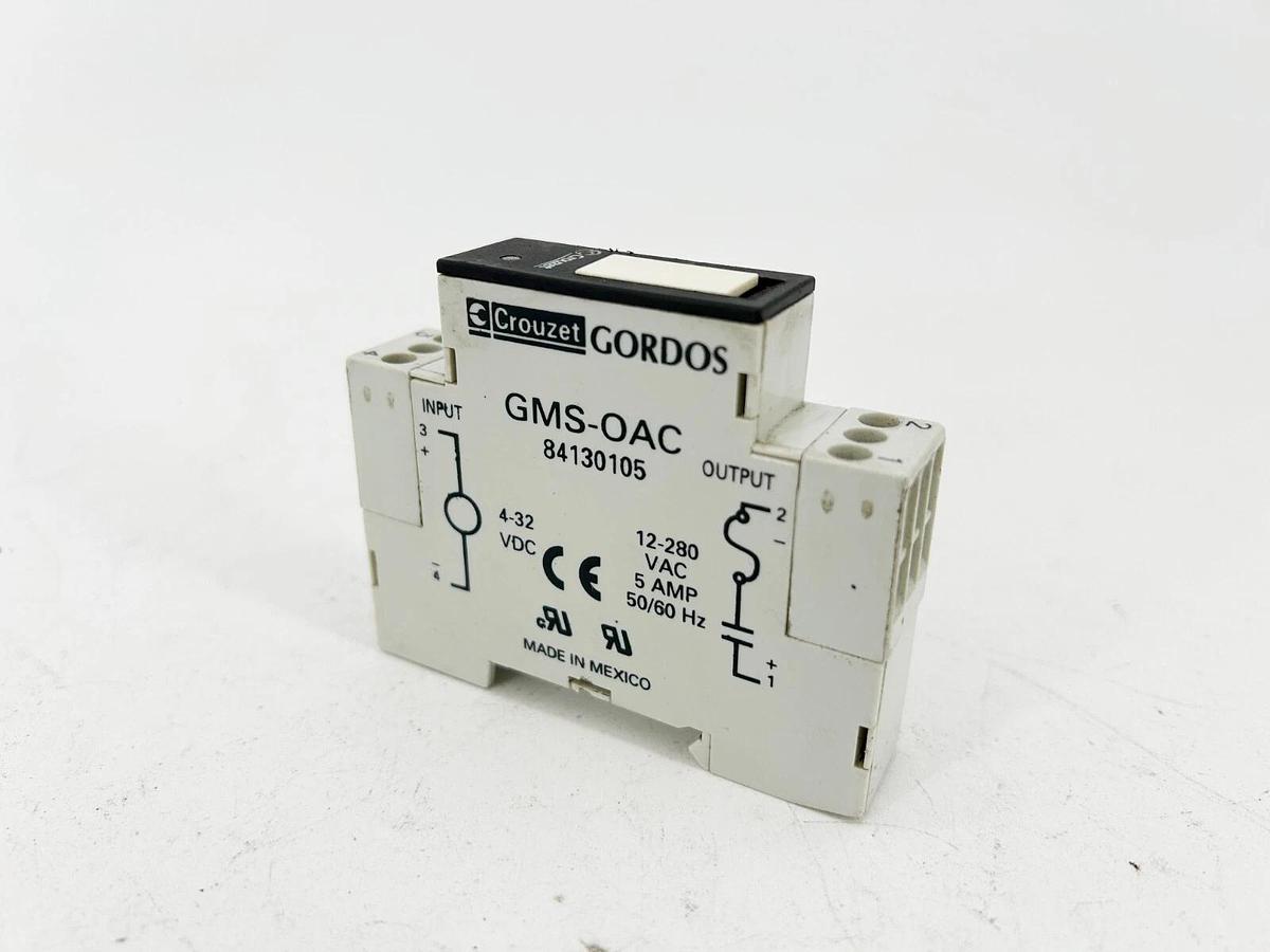 Used Crouzet GMS-OAC Solid State Relay 12-280vac 5aMP 50/60hZ