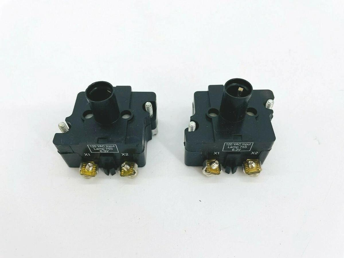Used Lot of 2 Eaton 10250T63 Light Module No Bulb 10250T