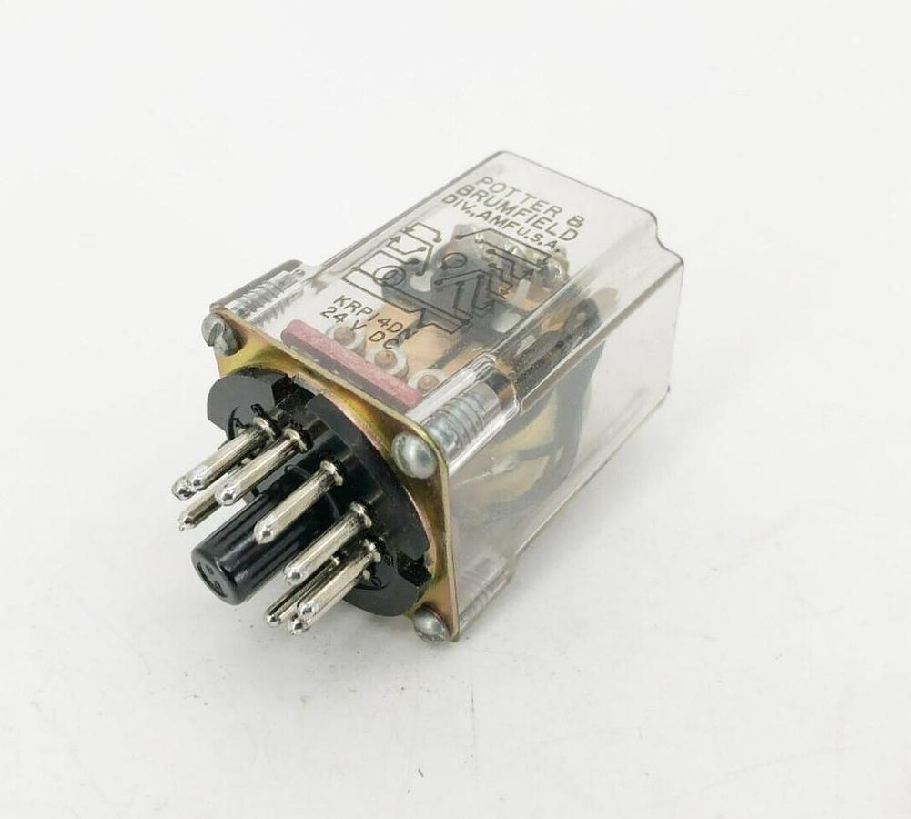 New Potter & Brumfield KRP14DN Power Relay 3PDT 24VDC 10A