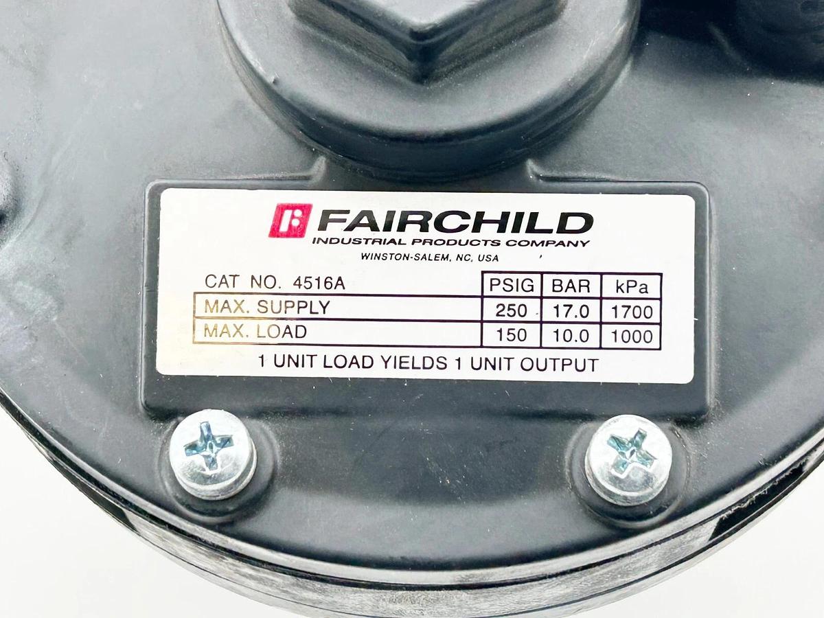 New Fairchild 4516A Volume Booster 1:1 Ratio 3/4" NPT - No Box