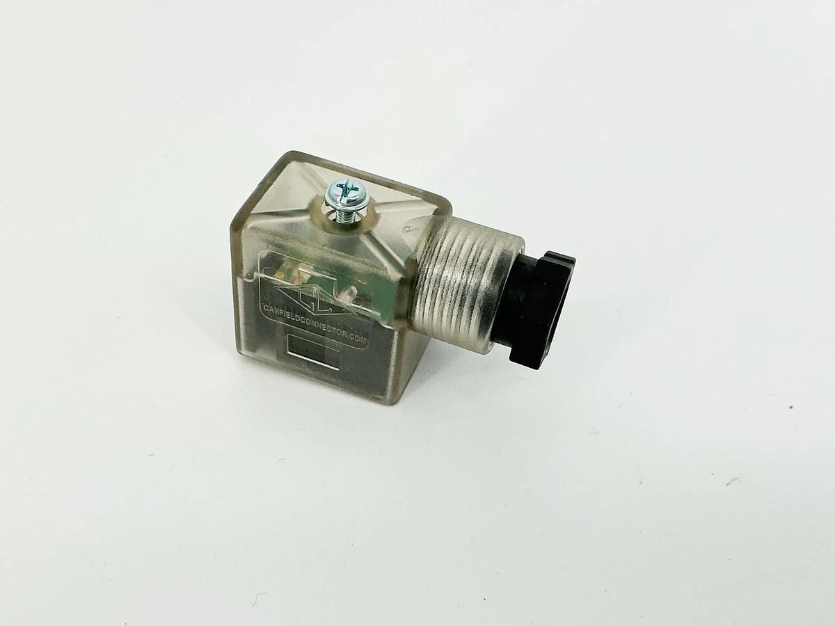 New Lot of 2 Canfield 51031010000 Solenoid Connector 6-48V 50/60Hz