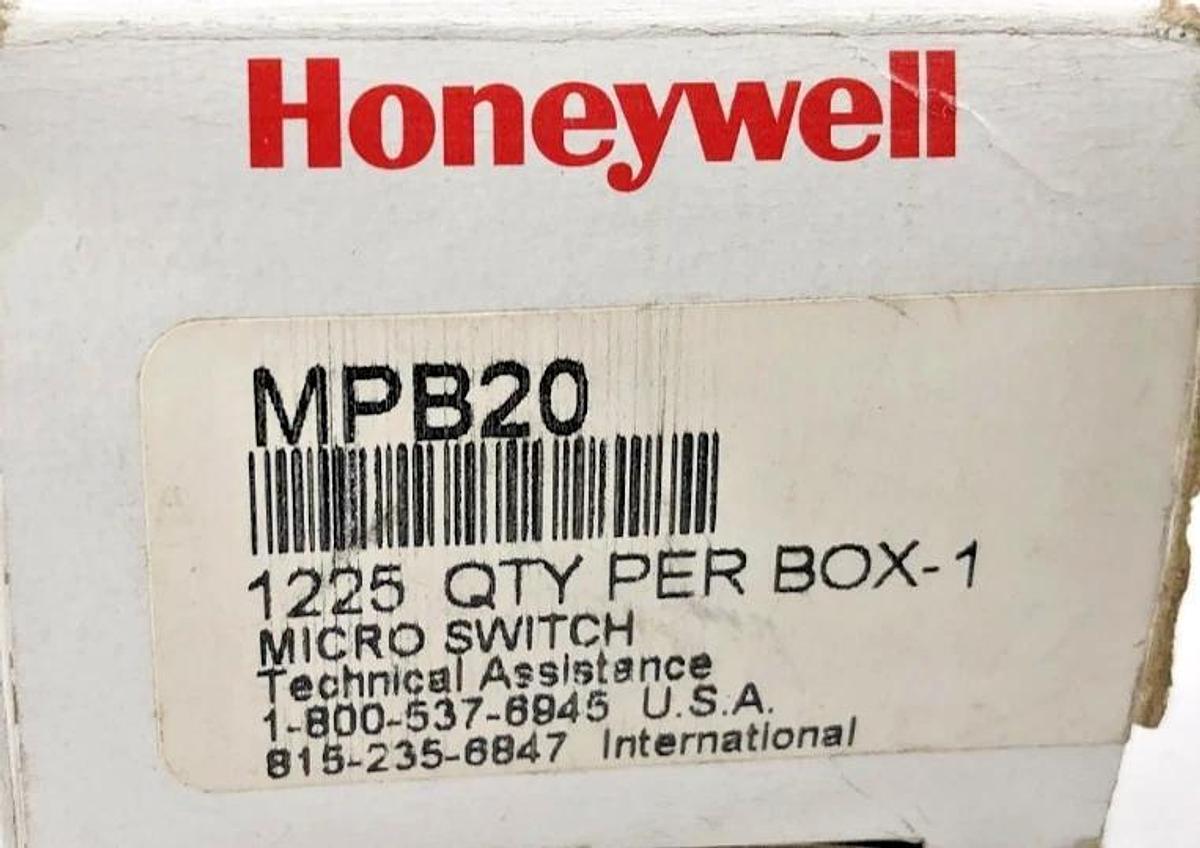 New Honeywell Microswitch MPB20 Limit Switch Receptacle 1/2" 4 Terminal
