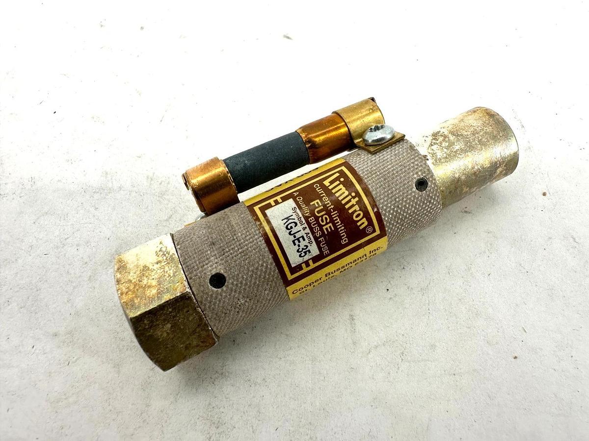 New Bussmann KGJ-E-35 Limitron Current-Limiting Capacitator Fuse 35A 600V