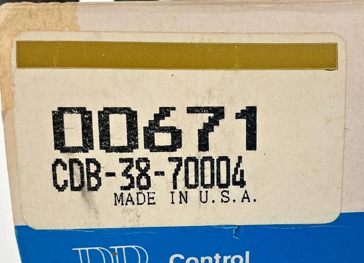 New Potter & Brumfield CDB-38-70004 Time Delay Relay 0.6-60sec 8-Pin 10A 240VAC