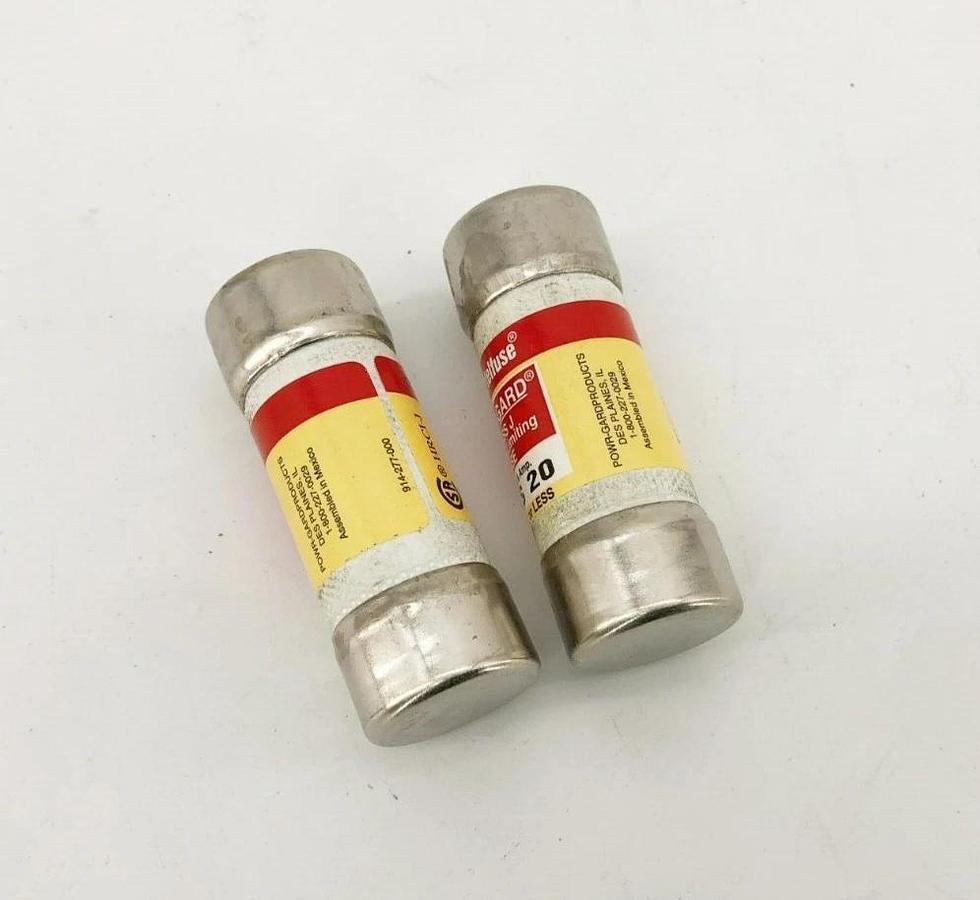 Lot of 2 New Littelfuse JLS 20 Current Limiting Fuses 20A 600VAC Class J