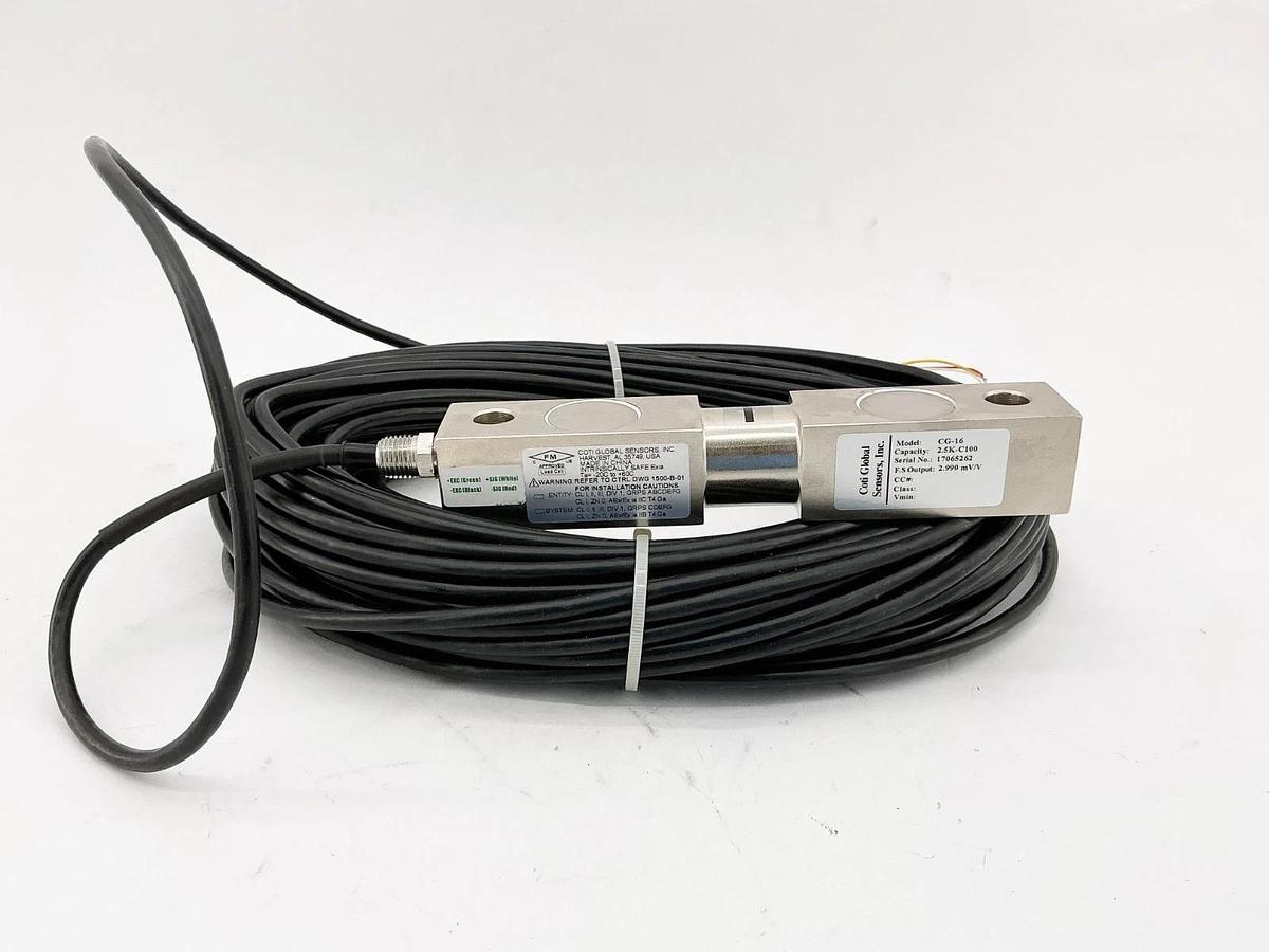 New Coti Global CG-16 Pressure Sensor 2.5K-C100 2.992mV/V