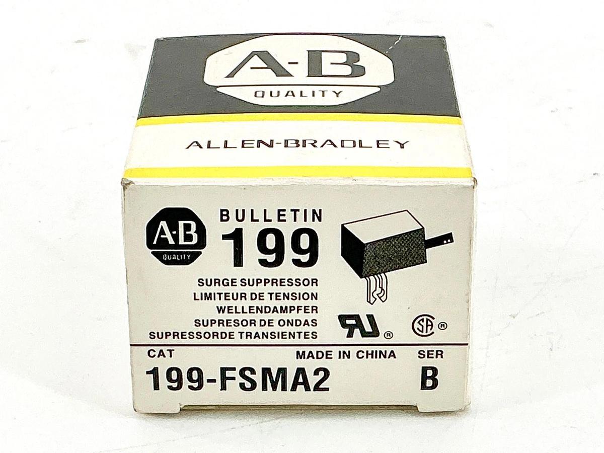 New Lot of 2 Allen Bradley 199-FSMA2 Surge Suppressor Ser.B