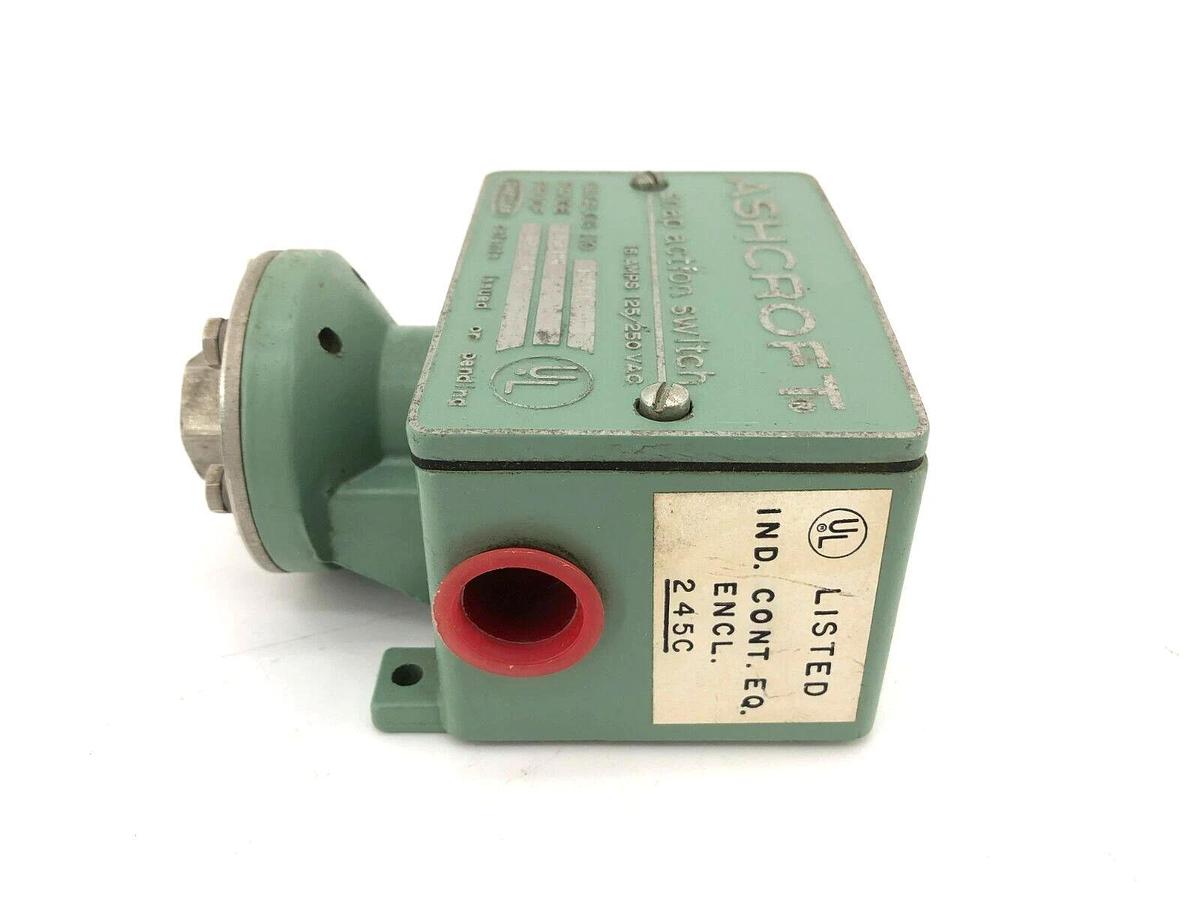 New Ashcroft B461B Snap-Action Switch 15A 125/250VAC