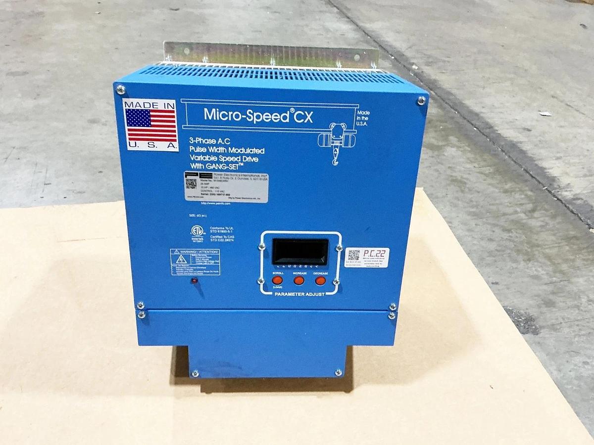 New PE M1546CXRH Micro-Speed CXR Variable Frequency Drive 15HP 25FLA 480V