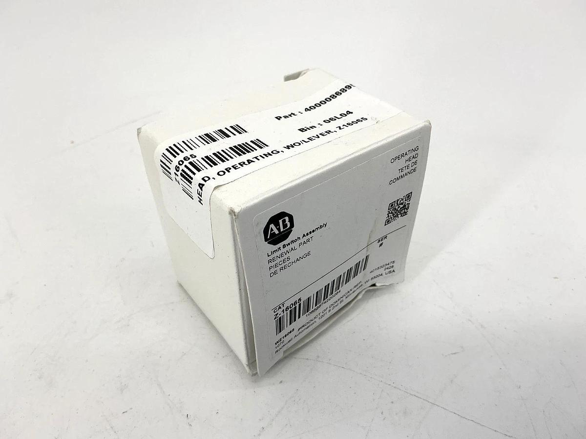 New Allen Bradley Z-16065 Ser # Limit Switch Operating Head Renewal Part Z16065