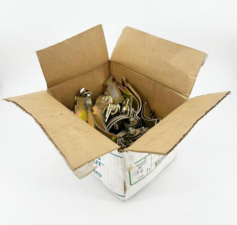 Box of 46 Power-Strut PS-1100-3-AS-ZD 3" Pipe Clamps GRC & IMC