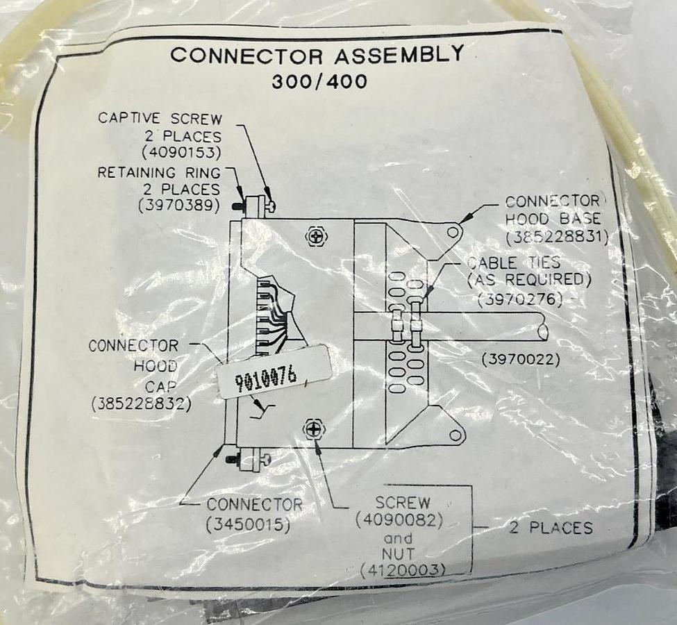 New 9010076 Connector Assembly 300/400 50-Pin MP-1100-25-DP-3