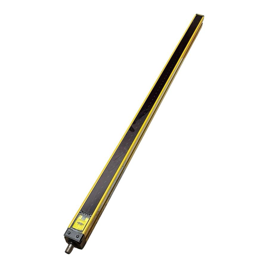 New Banner LS2TR30-600Q8 Light Curtain Receiver 30MMX600MM Yellow 118710