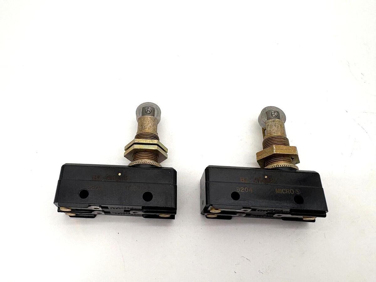 Lot of 2 New Honeywell Microswitch BZ-2RQ18 Basic Limit Switches