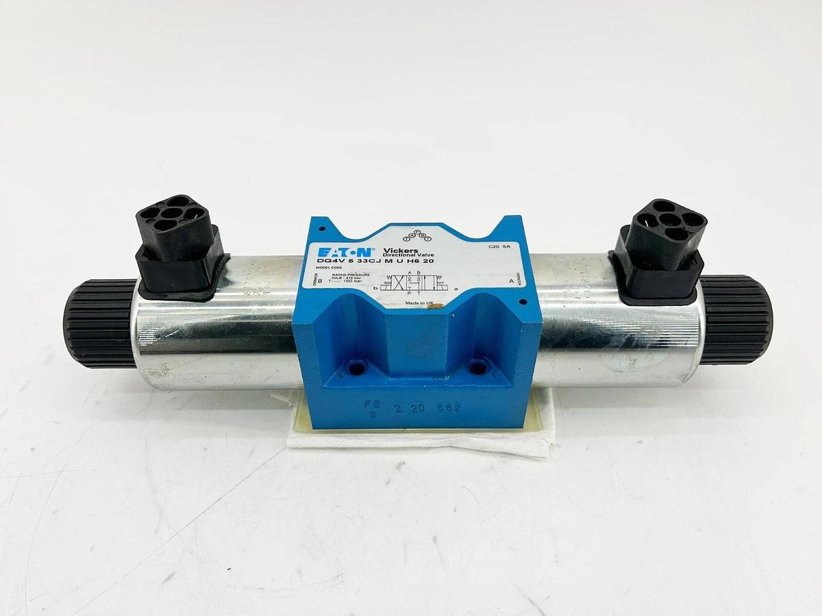 New Eaton Vickers DG4V 5 33CJ M U H6 20 Directional Solenoid Valve 24VDC