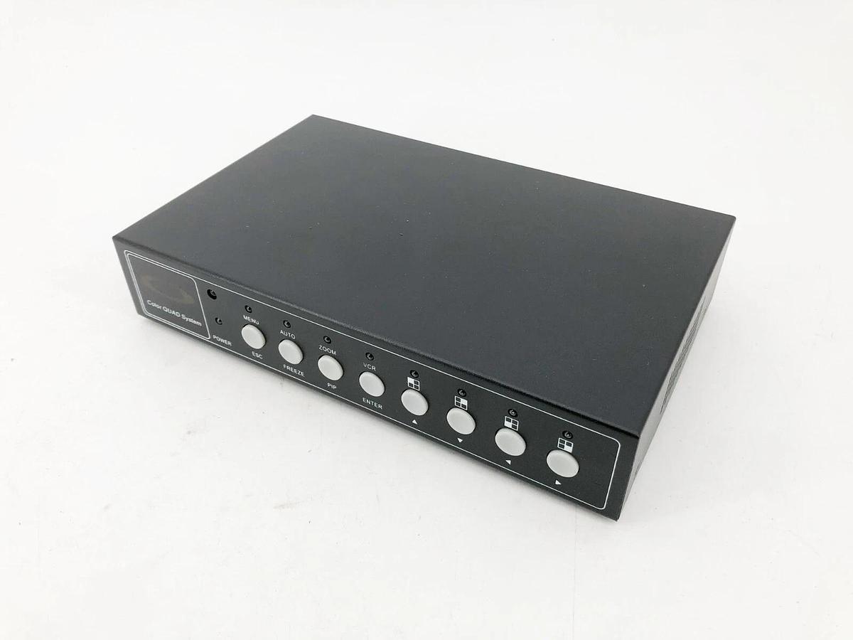 New Opticom QS4-8 Color Quad Processor Module 8-Channel NTSC