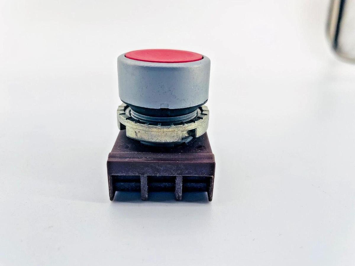 New GE P9MPNRG Push Button Red