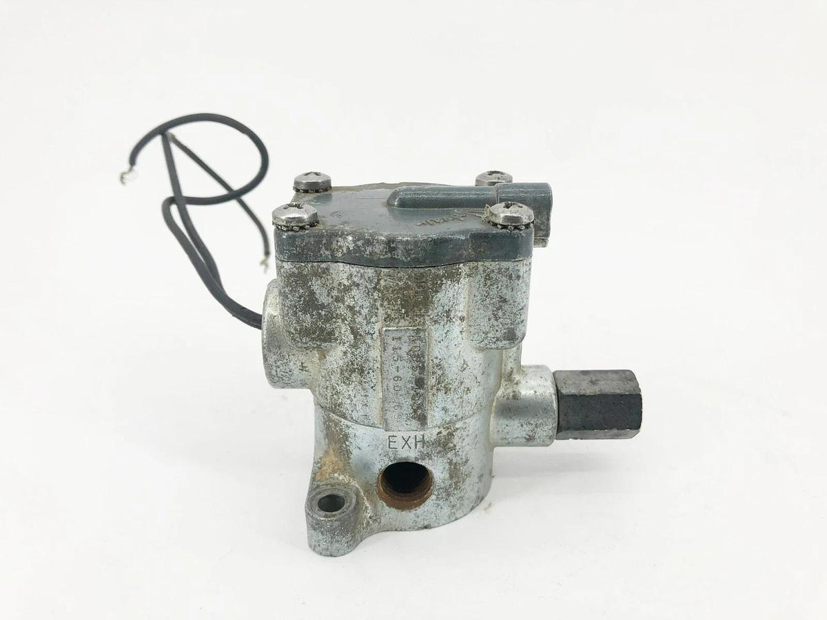 Used Bellows Valvair Parker K065-1033 Pilot Solenoid Valve 115V 60Hz