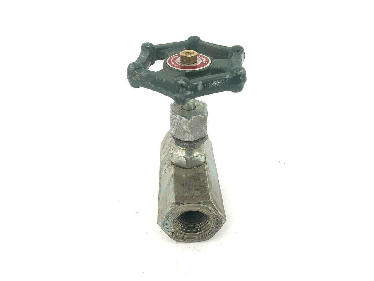 New Braemar BC792 Needle Valve 20mm Carbon Steel 1/2