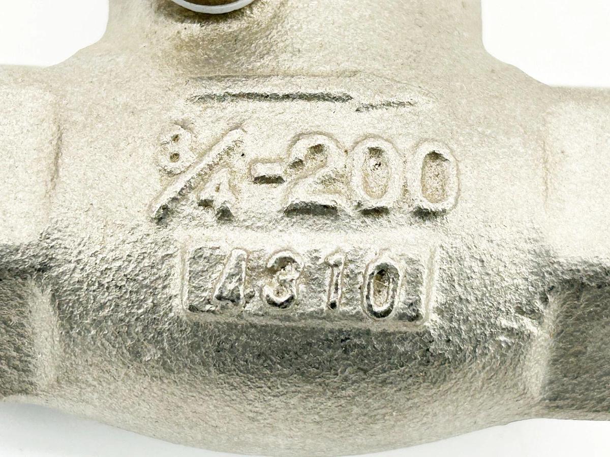New LS 316 3/4-200 4310 Check Valve