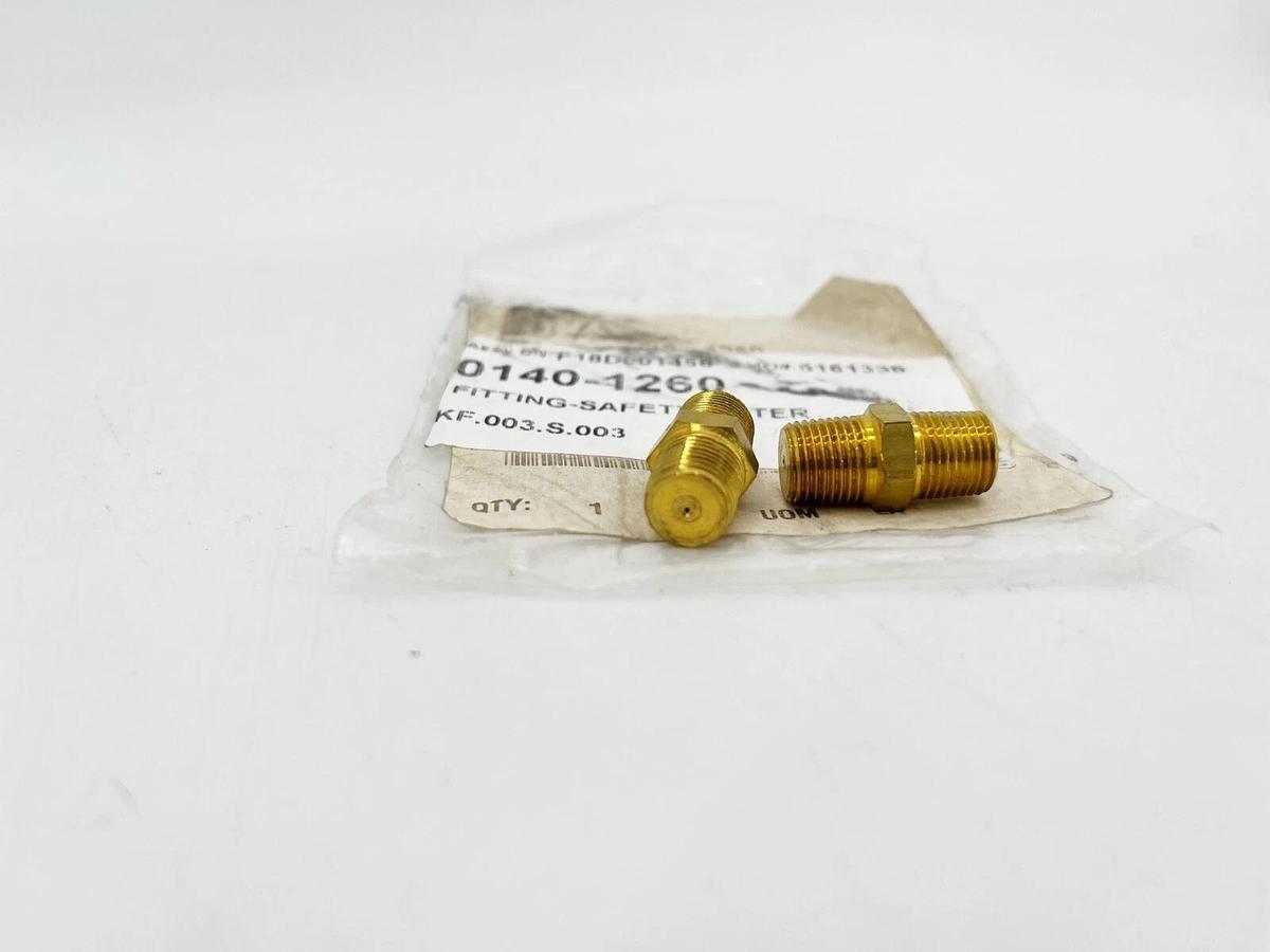 Lot of 2 New Onan 140-1260 Safety Filter Fittings 0140-1260