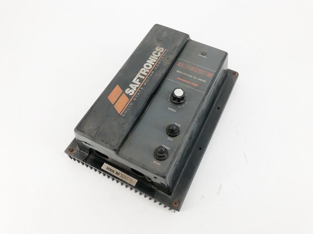 Used Saftronics DG2P10E Non-Regenerative DC Drive 120/240VAC Input 0-90VDC 2HP Out