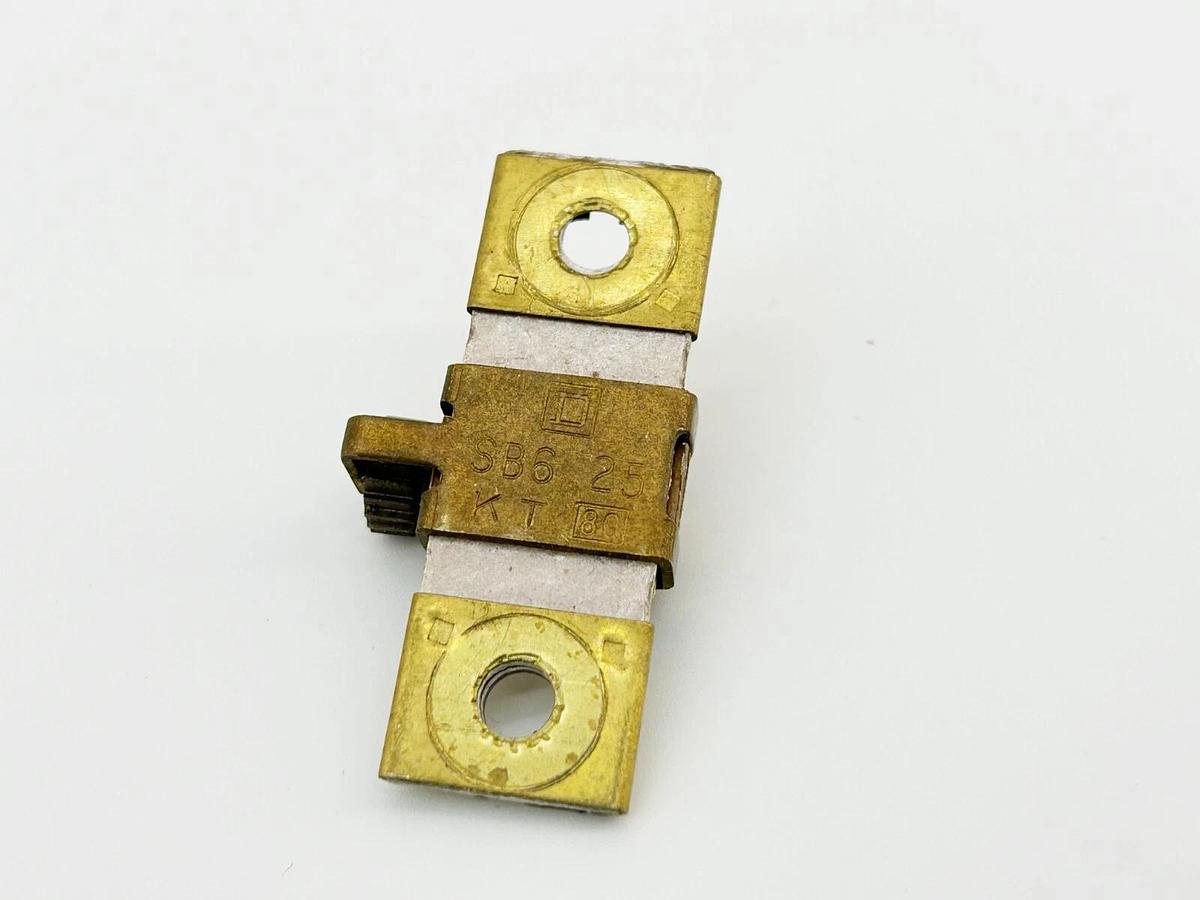 Used Lot of 3 Square D SB6.25 Thermal Overload Relay Heating Element