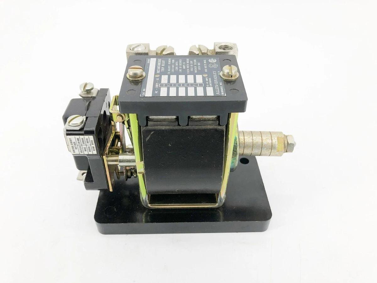 New Allen-Bradley 809-A07E Ser. A Instantaneous Trip Relay 600VAC/DC 16A