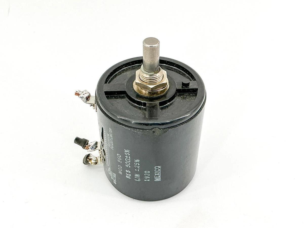 Used Vishy Model 860 Precision Potentiometer 50OHMS MOD 860