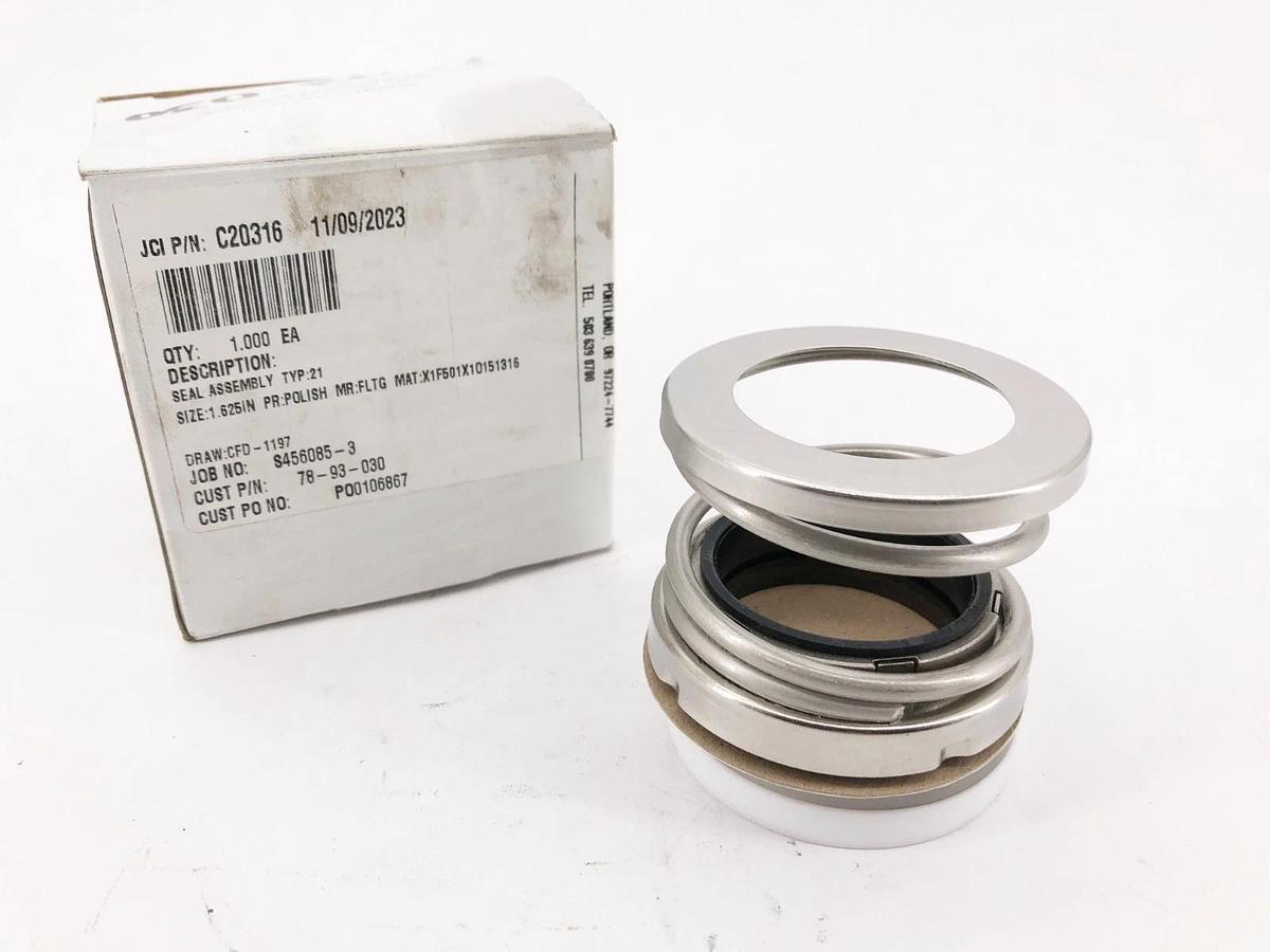 New John Crane C20316 Seal Assembly 1.625" Type 21