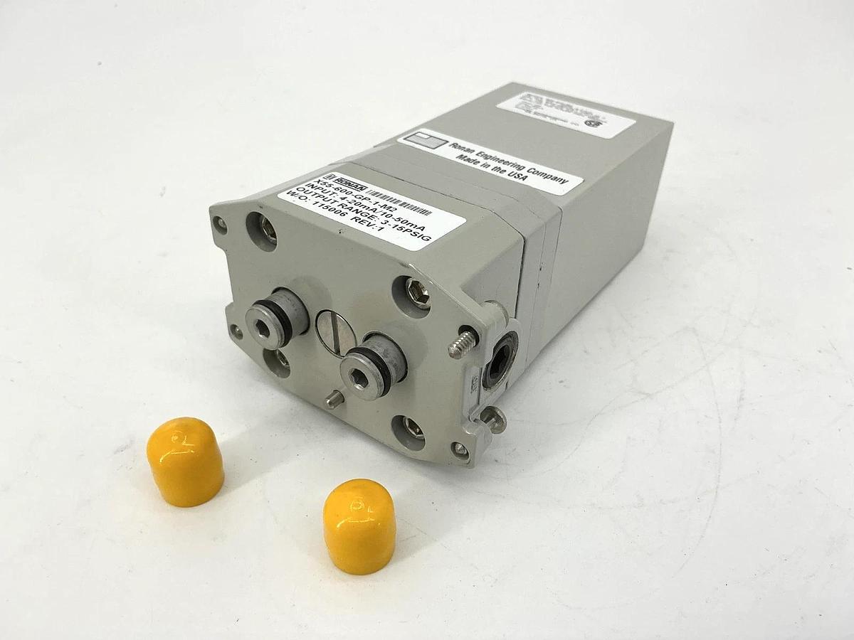 New Ronan Engineering X55-600-GP-1-M2 Current to Pressure Transducer 3-15PSIG