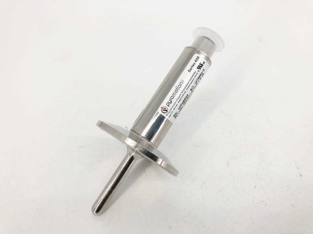 New Pyromation R5T185L484-01(1/2)-CIP-1-5-45,T-450-U-S(0-250)F Temp Transmitter