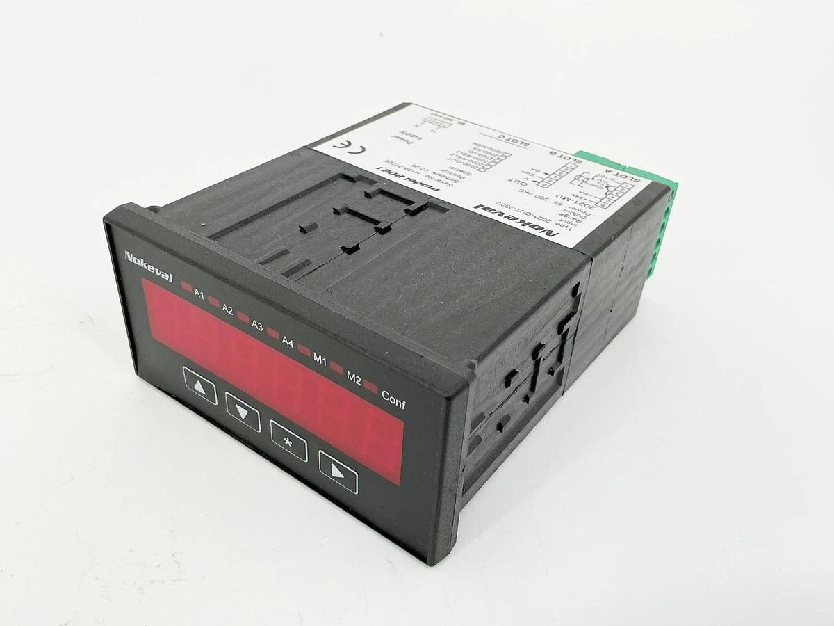 New Nokeval 2021-230V Panel Meter 85-250VAC Model 2021