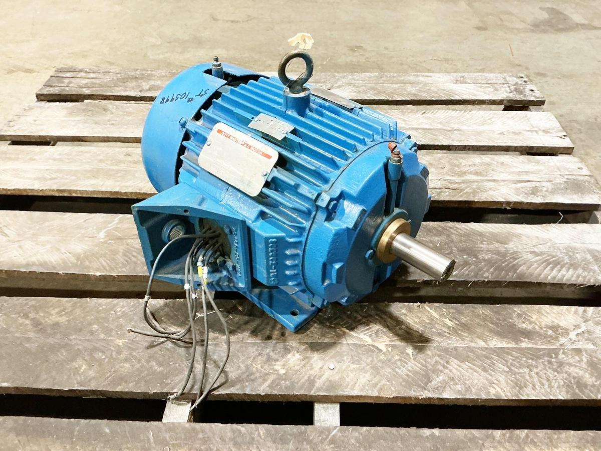 New Reliance 1YAB57767A1 PR Electric Motor 575V 1.5HP 1765RPM 1.68A L182T Frame