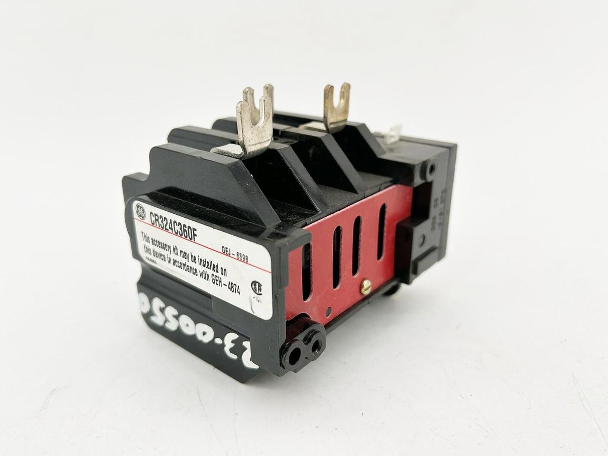 Used General Electric CR324C360F Overload Relay Block