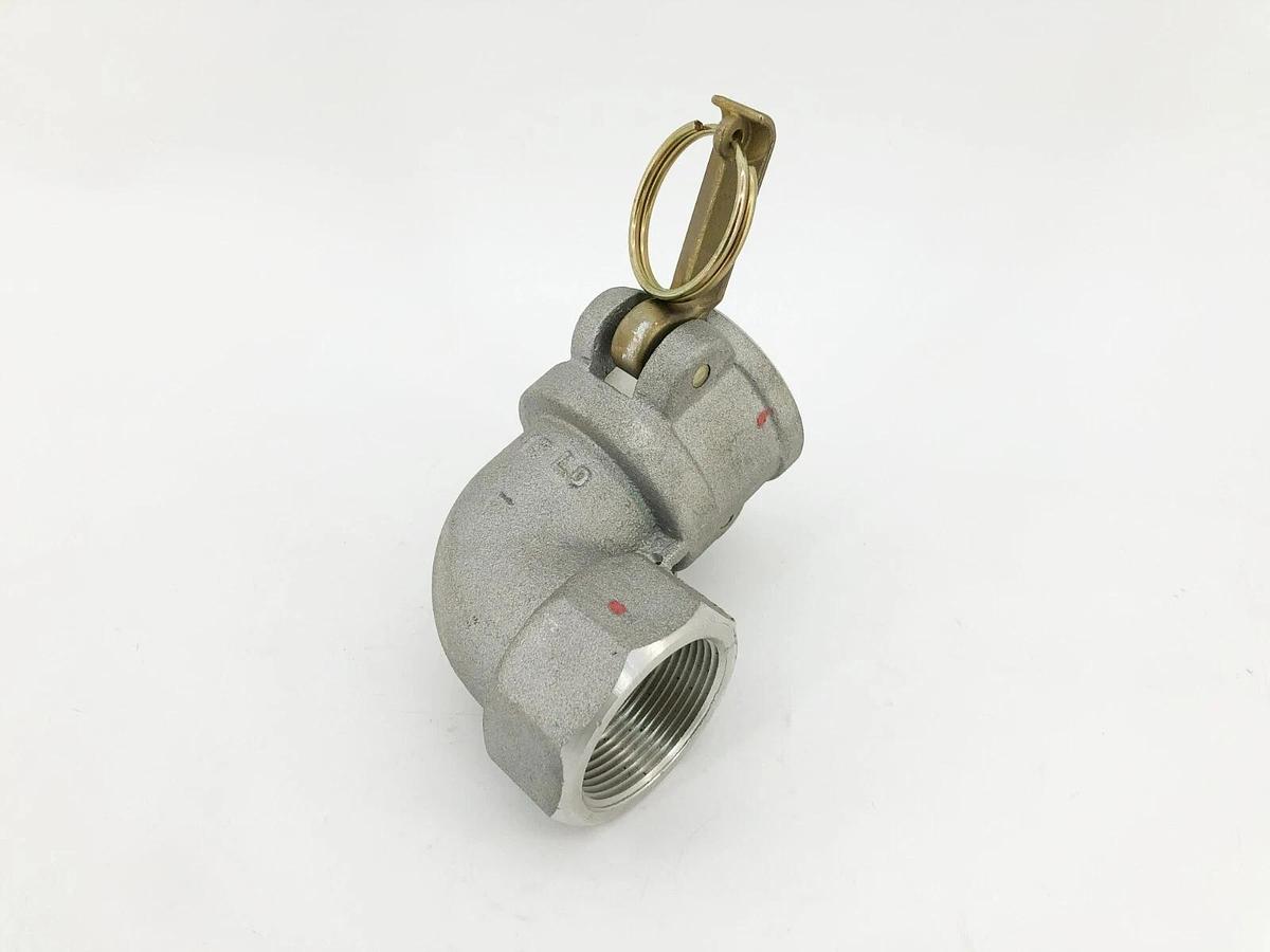 New PT 15LB Coupler x Female NPT Thread 90° 1-/2" W/ HB20 Cam Arms