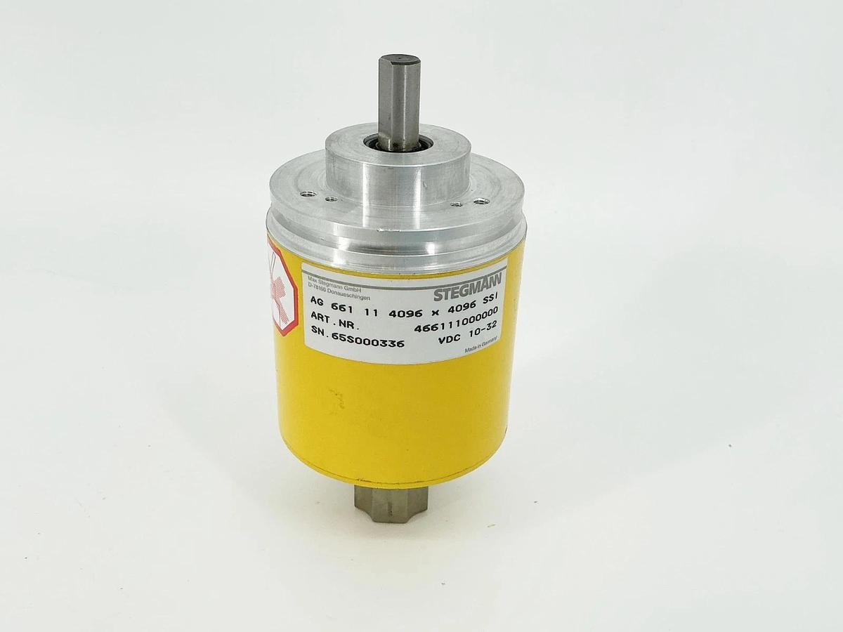 New Stegmann 466111000000 Rotary Encoder 10-32VDC AG-661-11-4096X5096 SSI