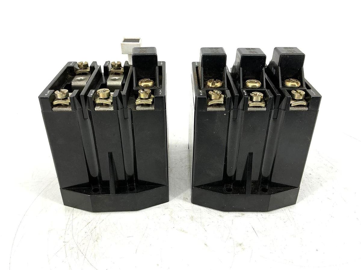 Used Lot of 2 Allen Bradley 592-JOV16 Ser B Overload Relay Manual Reset 3P 24A 600VAC