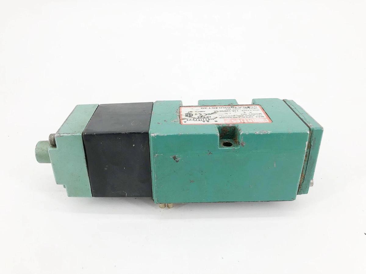 Used Asco Numatics 554SA400K046T30 Solenoid Valve 110-120/50-60 150psig 228-840