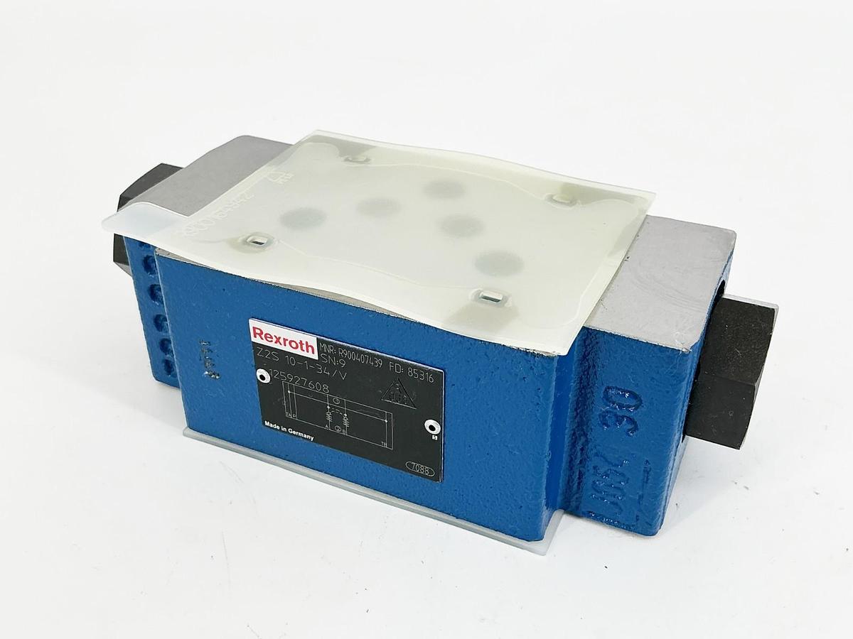 New Rexroth Z2S-10-1-34/V Hydraulic Check Valve R900407439 - No Box