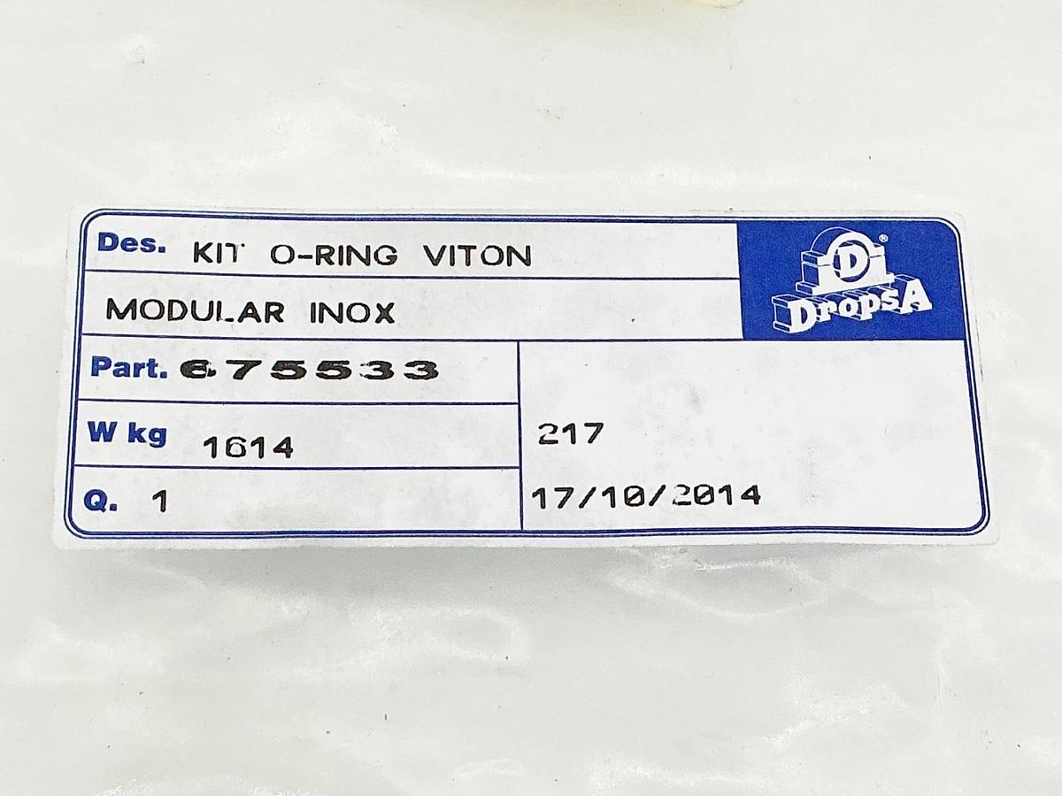 New Valmet DropsA 675533 Viton O-Ring and Regulator Kit