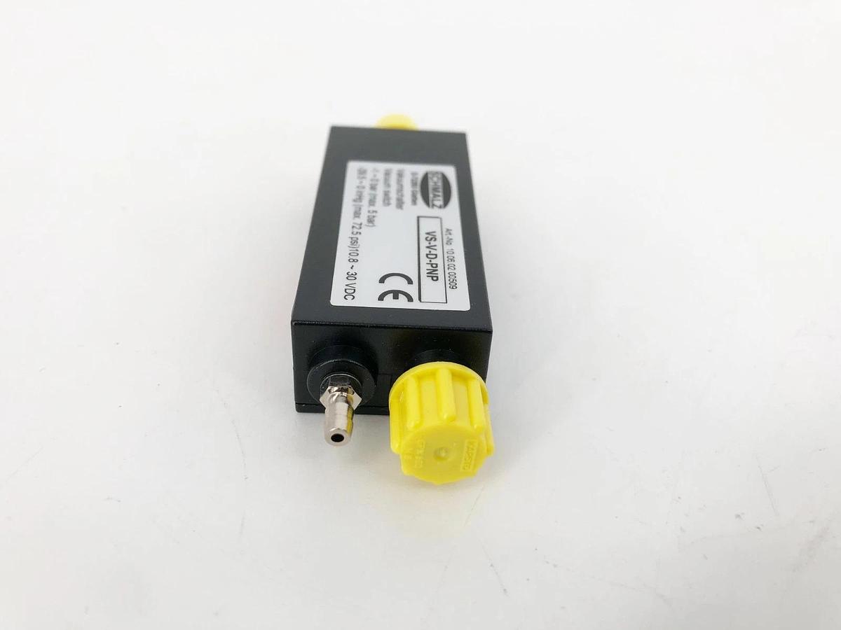 New Schmalz VS-V-D-PNP Pressure Switch -1 - 0 bar 10.8-30VDC 10.06.02.00509