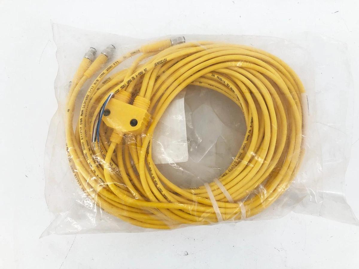 New Turck V4-4/PSG 4M-0.5/4/4/4/S651 Cordset Splitter/Tee M12 Eurofast U-22803