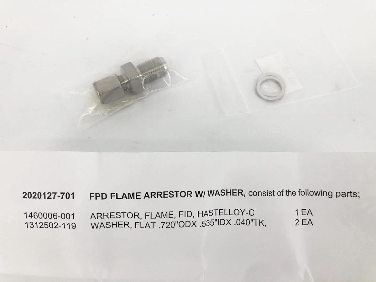 New Siemens US2:2020127-701 FPD Flame Arrestor w/ Washer - No Box