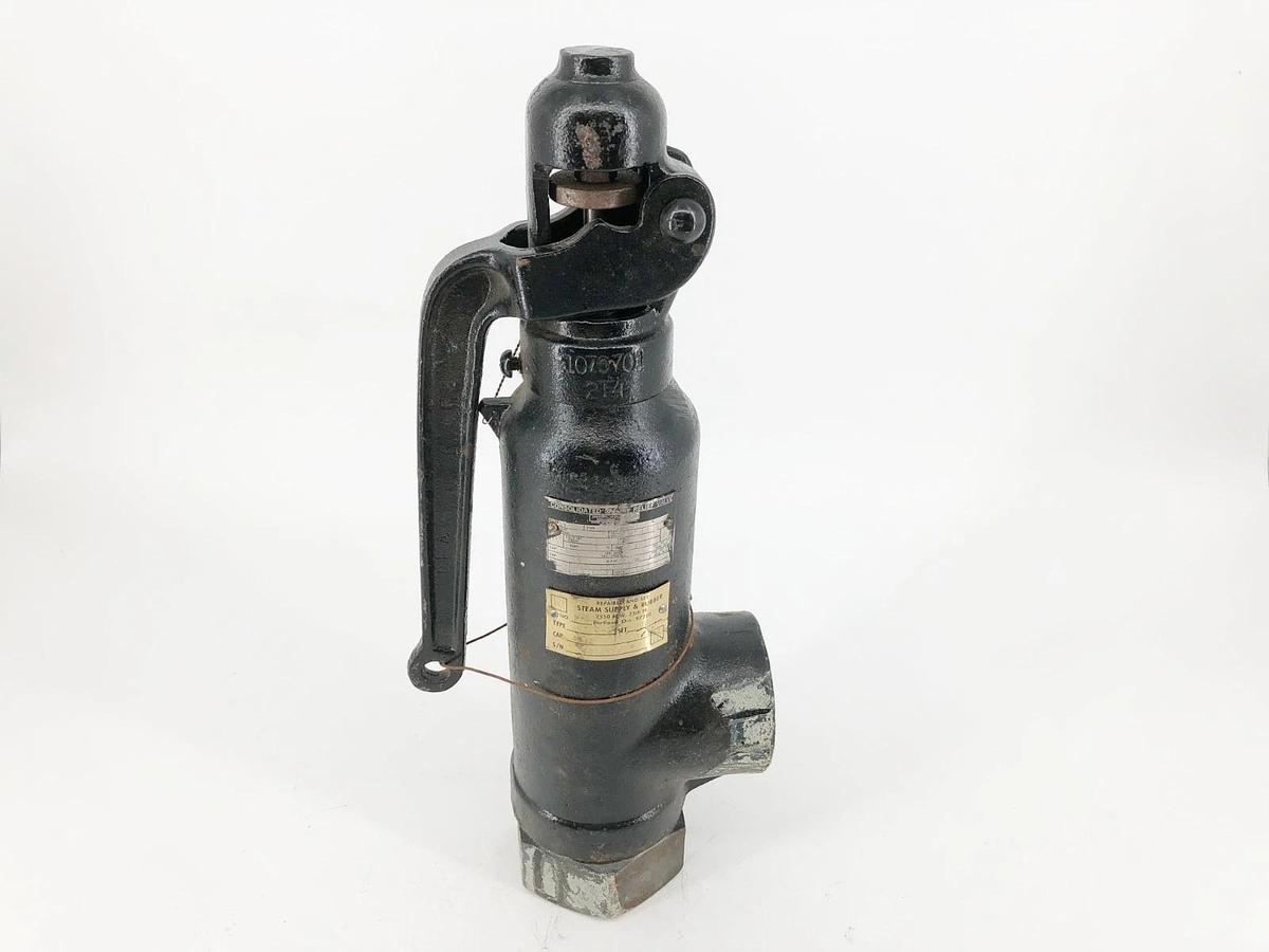 Used Dresser Consolidated 1997C-1 Pressure Relief Valve Set 200psi 1-1/2"