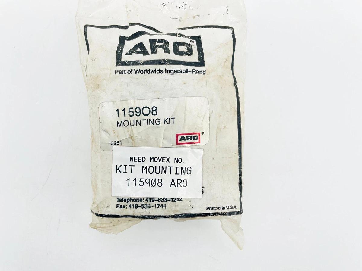 New ARO 115908 Rod Clevis Mounting Kit for 2-1/2in and 3in Air Cylinders