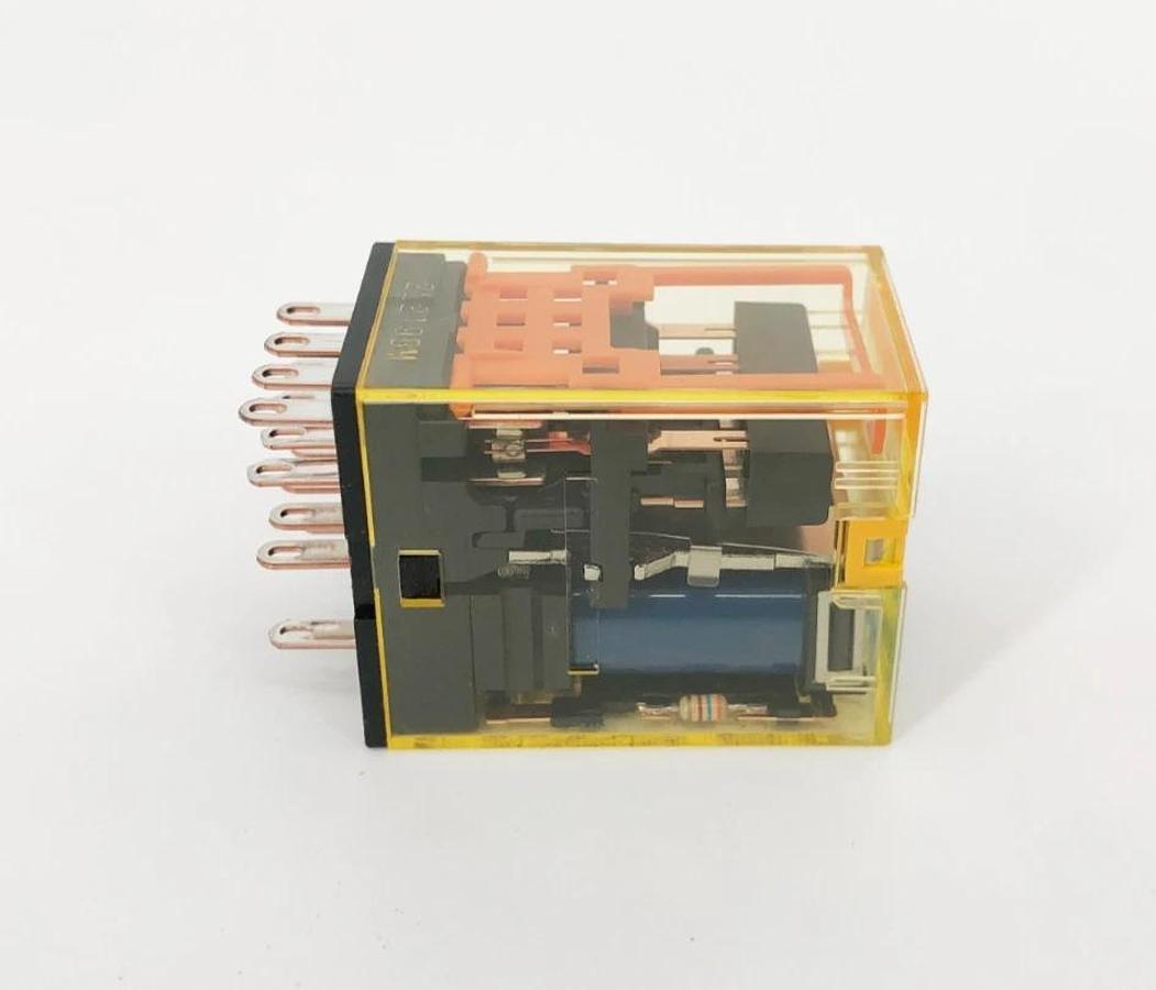 Lot of 2 New IDEC RU42S-C-A110 Relays 110-120VAC 14-Pin - No Box