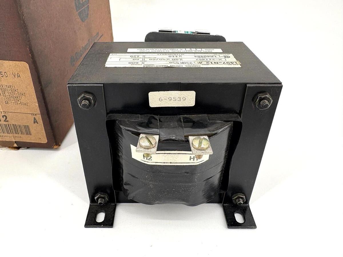 Allen Bradley 1497-N12 Ser. A Transformer 350VA Pri. 550/600 Sec. 110/120