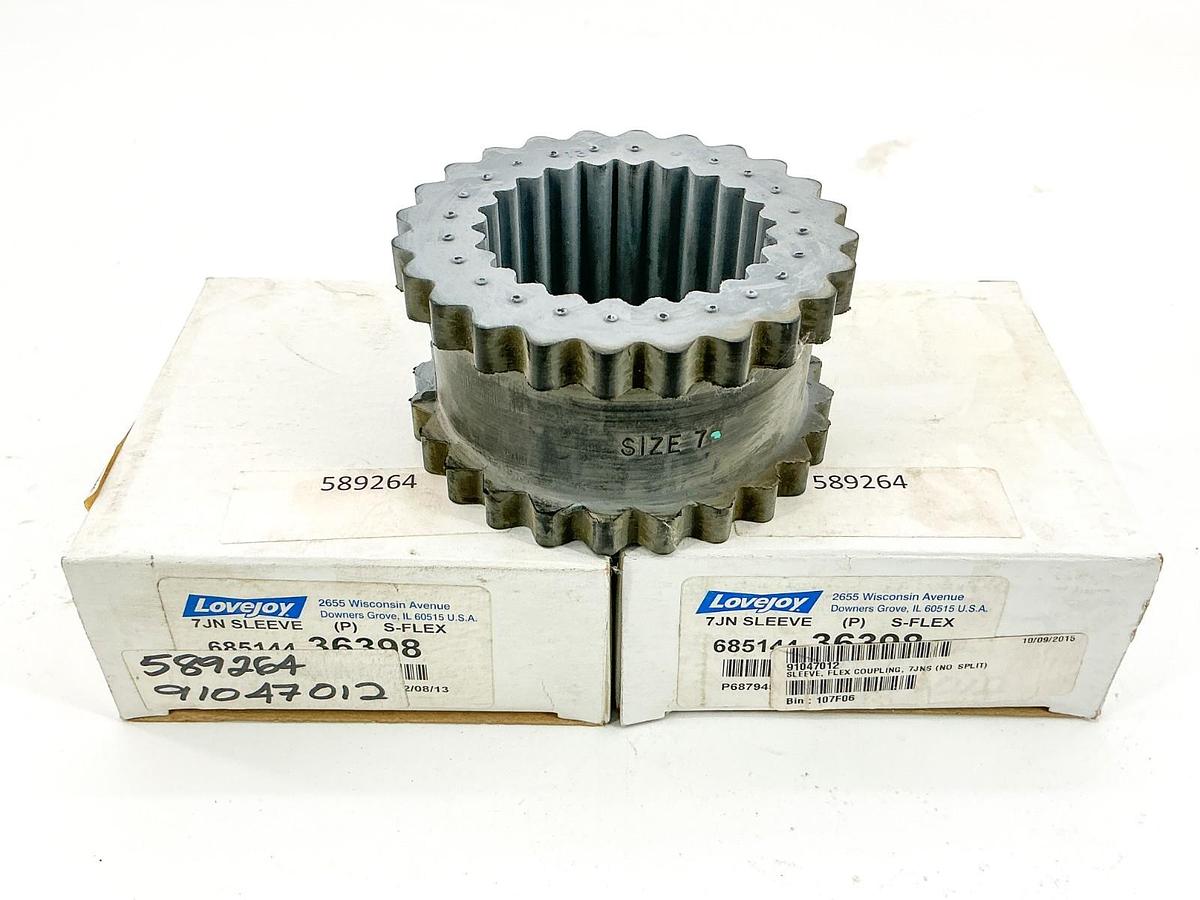 New Lot of 2 Lovejoy 7JN Coupling Sleeve 685114 36398