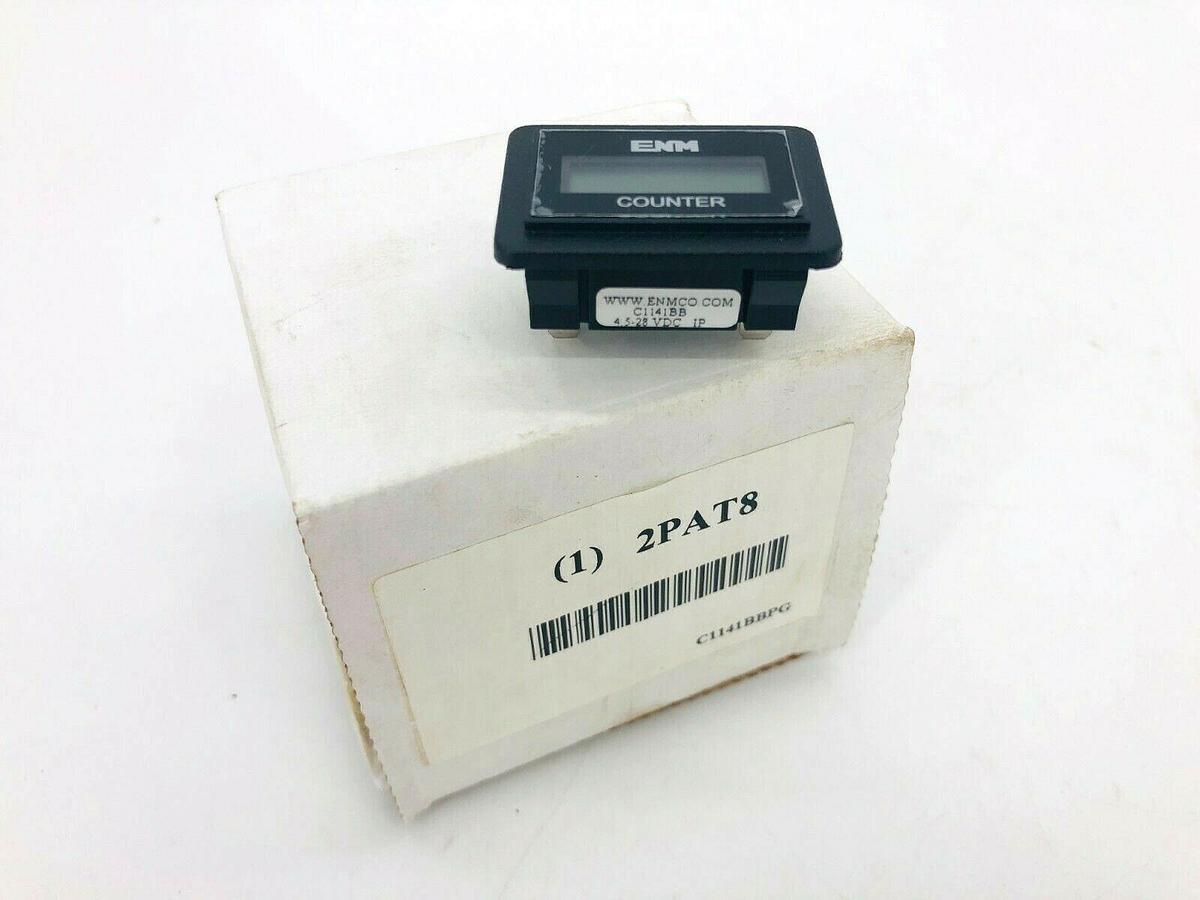 Used New ENMCO C1141BB Electronic LCD Counter